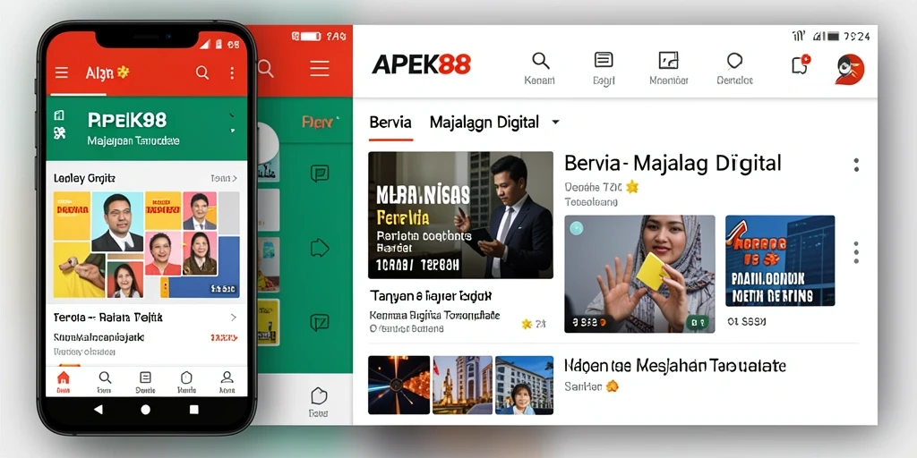 Tampilan utama APEK88 yang menampilkan beragam berita terkini.