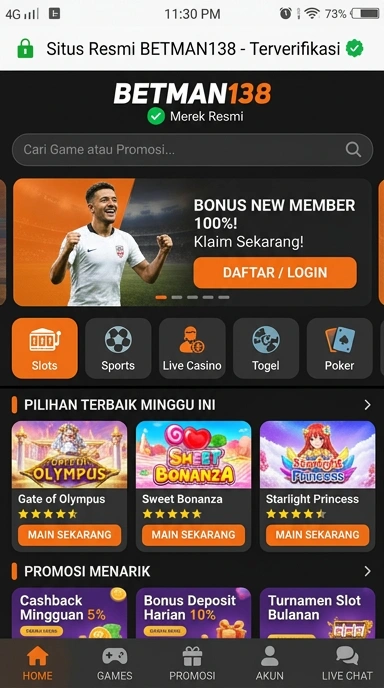 Kanal Resmi Betman138 untuk Pengguna Android Indonesia